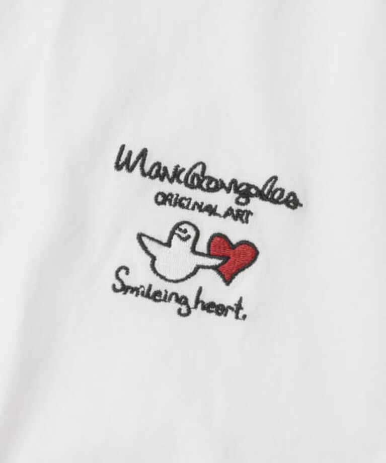 SENSE OF PLACE by URBAN RESEARCH「SENSE OF PLACE 『WEB限定』Mark Gonzales　胸刺繍ショートスリーブTシャツ」|Tシャツ・カットソー|