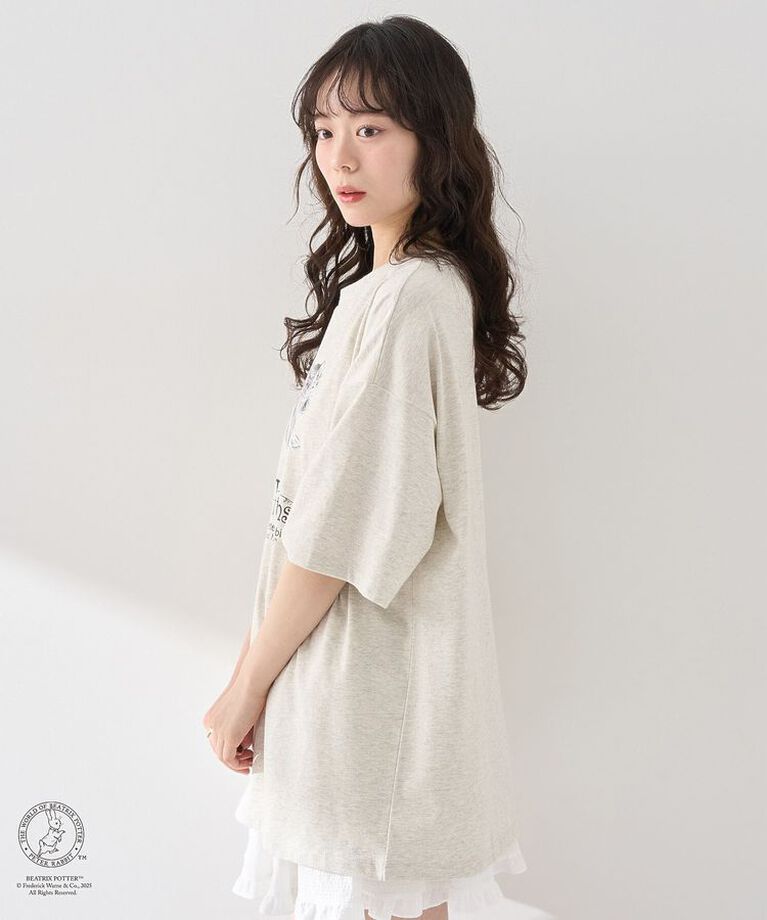 earth music&ecology「PeterRabbit(TM)/earth こねこのトムＴ」|Tシャツ・カットソー|