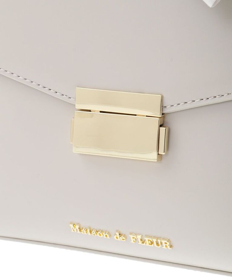 Maison de FLEUR「トップハンドルスカーフバッグ」|ショルダー・メッセンジャー|