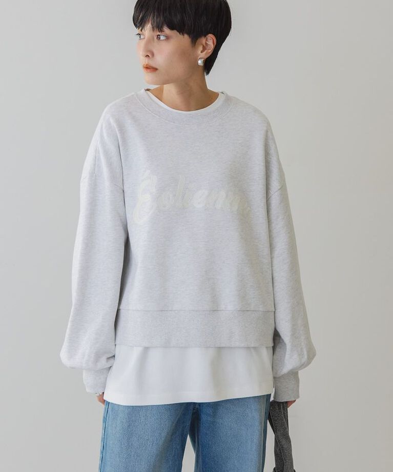 AMERICAN HOLIC「チェーン刺繍スウェット」|スウェット・ジャージ|