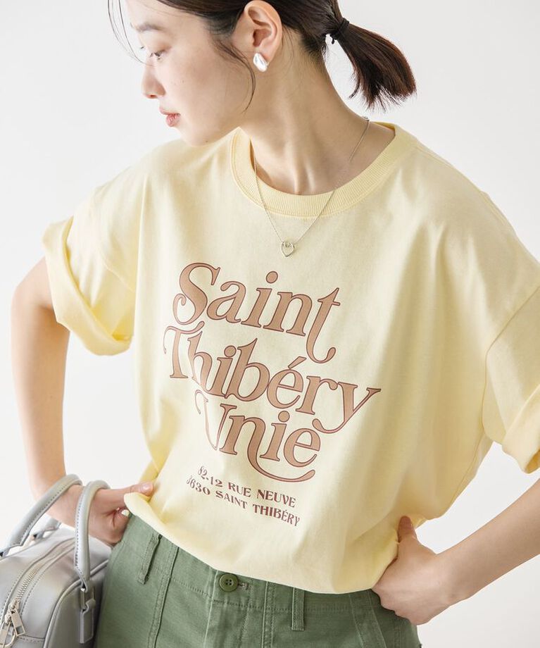 AMERICAN HOLIC「デザインロゴプリントTシャツ」|Tシャツ・カットソー|