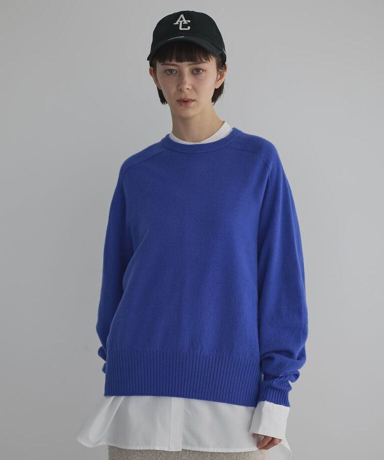 GARAGE OF GOOD CLOTHING「ウール100%クルーネックニット/24AW」|ニット・セーター|