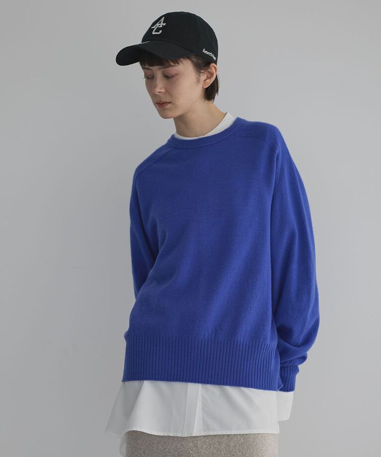 GARAGE OF GOOD CLOTHING「ウール100%クルーネックニット/24AW」|ニット・セーター|