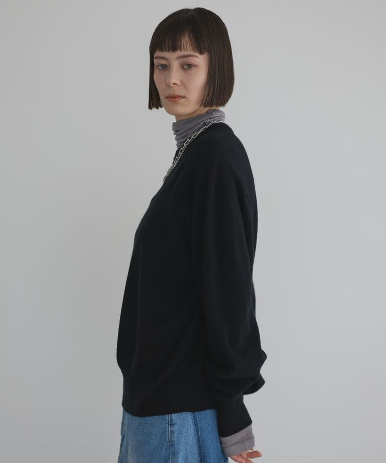 GARAGE OF GOOD CLOTHING「ウール100%クルーネックニット/24AW」|ニット・セーター|