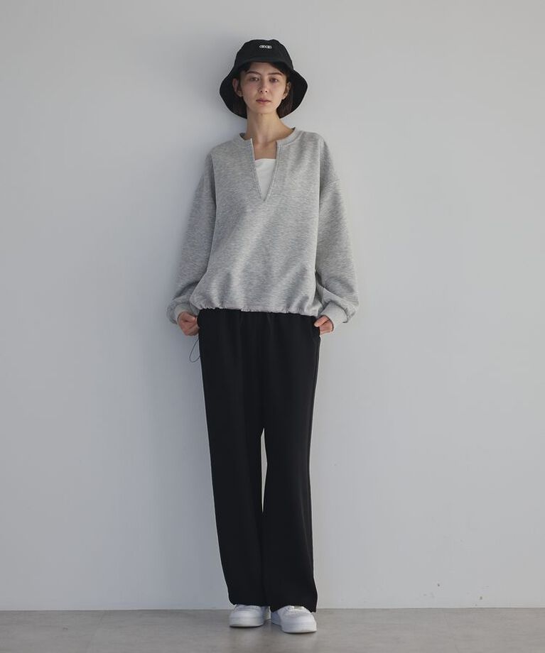 GARAGE OF GOOD CLOTHING「ダンボールVネックドロストプルオーバー」|スウェット・ジャージ|