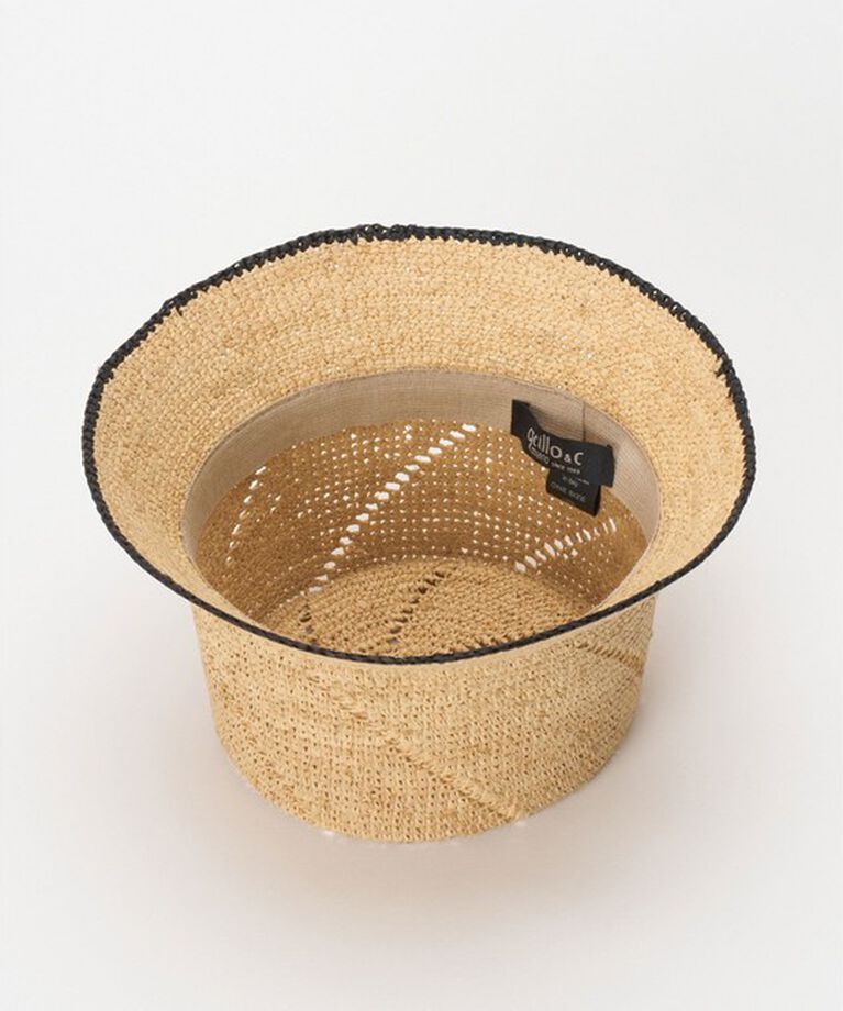 allureville「【GRILLO(グリーロ)】TRIMING BUCKET HAT」|ハット|