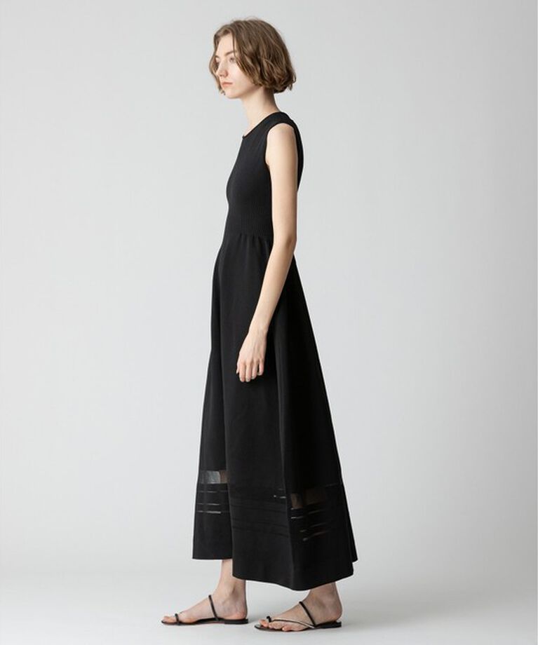 allureville「ウエストマークリブワンピース」|ワンピース|
