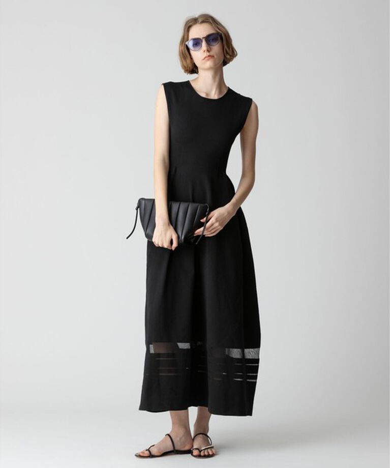 allureville「ウエストマークリブワンピース」|ワンピース|