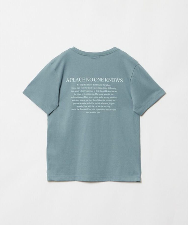 allureville「ダブルフォントメッセージT」|Tシャツ・カットソー|
