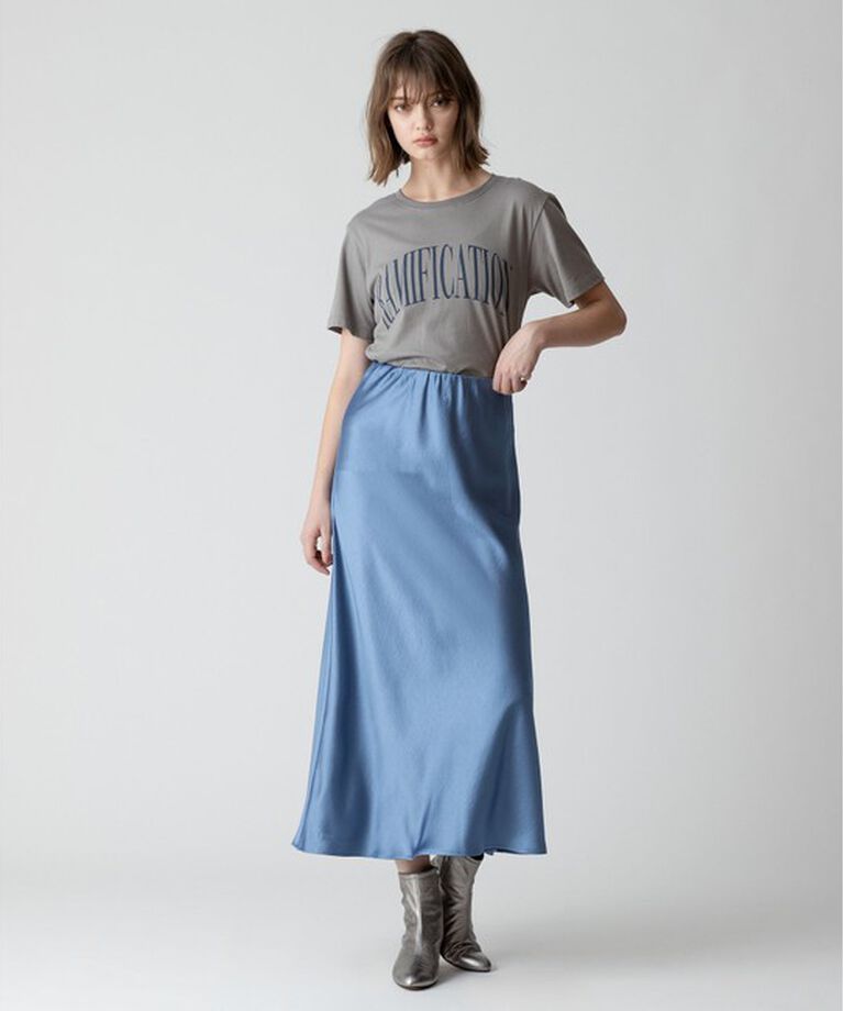 allureville「ダブルフォントメッセージT」|Tシャツ・カットソー|