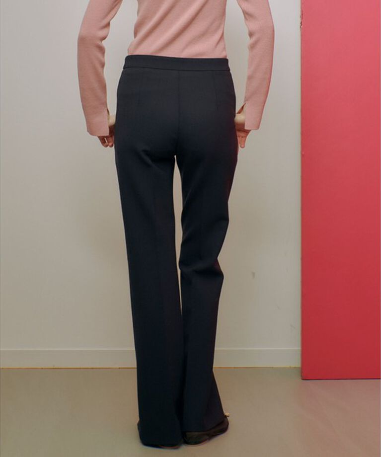 LOULOU WILLOUGHBY「【LOULOU WILLOUGHBY】ダブルクロスストレッチパンツ」|チノ|