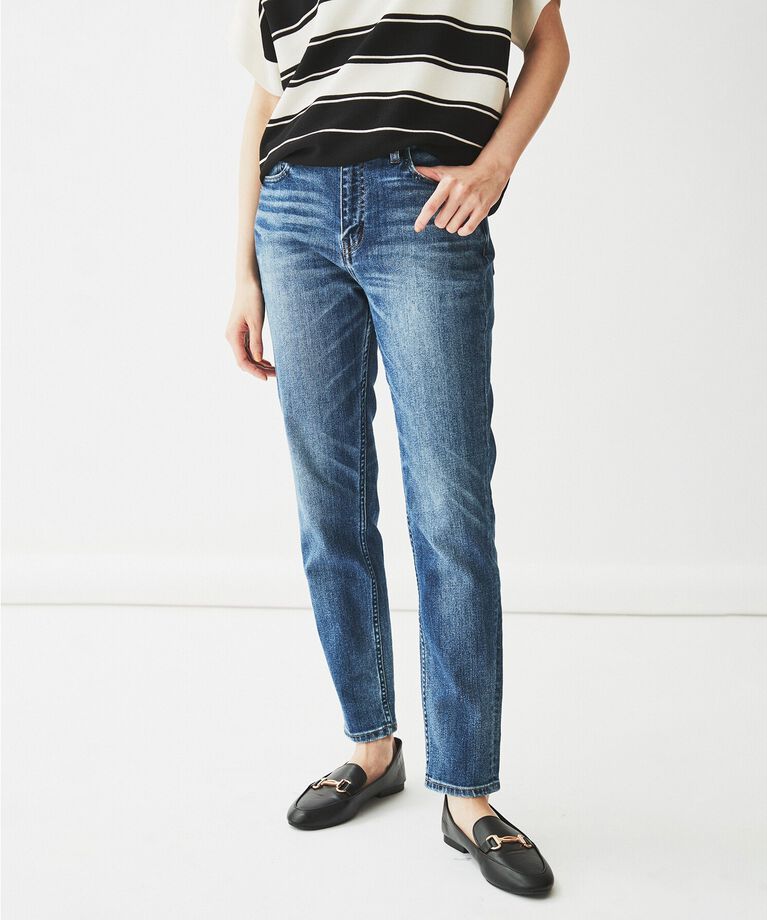 UNTITLED「【Healthy DENIM×UNTITLED】別注 R Mrytleテーパードデニム」|デニム|
