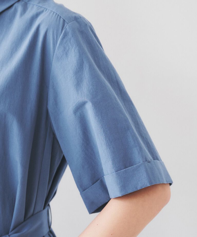UNTITLED「【コットン100／前開き／夏ワンピ】ロングシャツワンピース」|ワンピース|