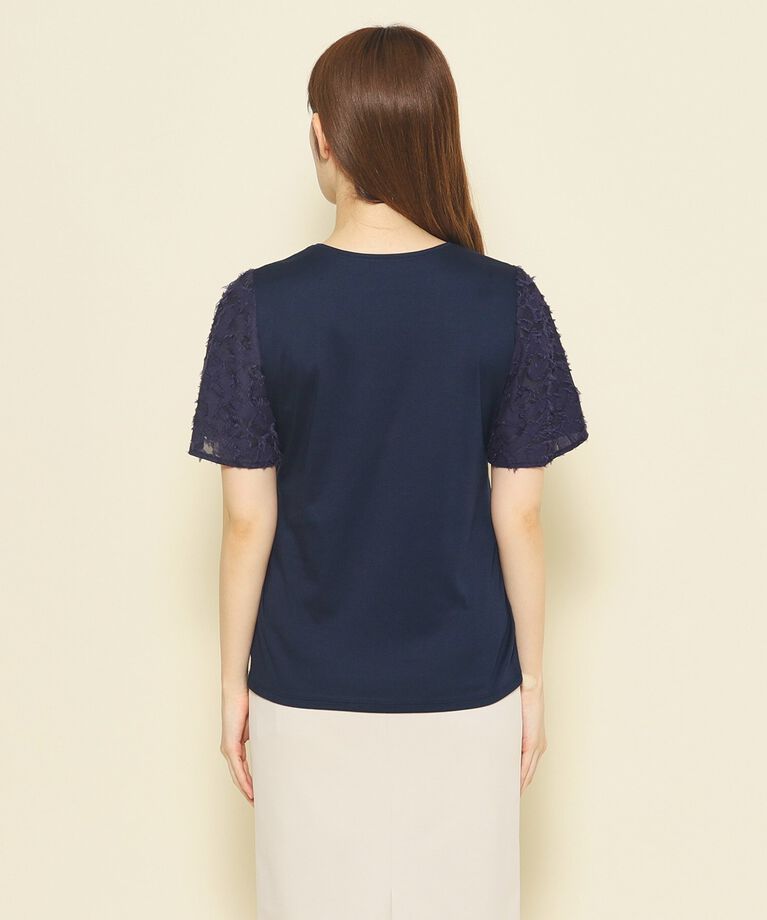 COUP DE CHANCE「【洗える】ジャカードプルオーバージャージ」|Tシャツ・カットソー|