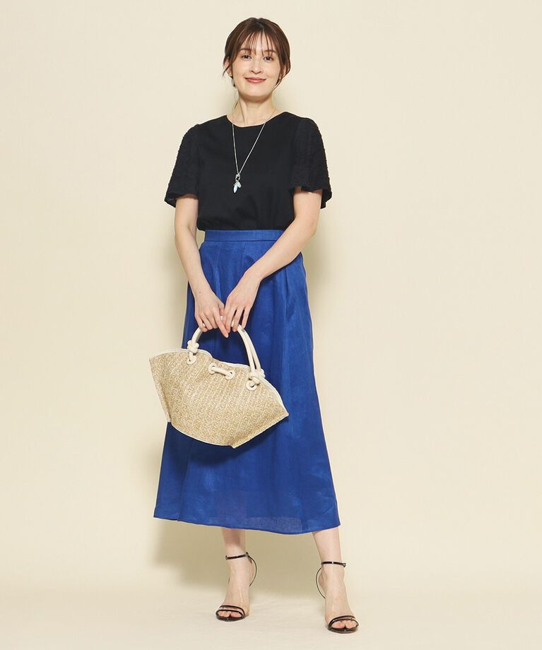 COUP DE CHANCE「【洗える】ジャカードプルオーバージャージ」|Tシャツ・カットソー|