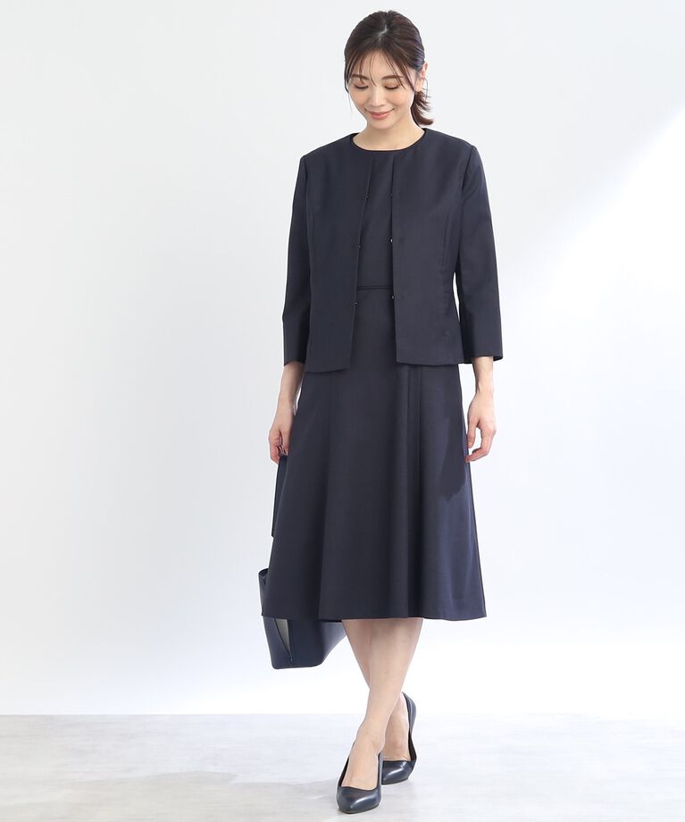 Reflect「【SALE／UVカット／接触冷感／洗える／セットアップ可能】ノーカラージャケット」|ノーカラージャケット|