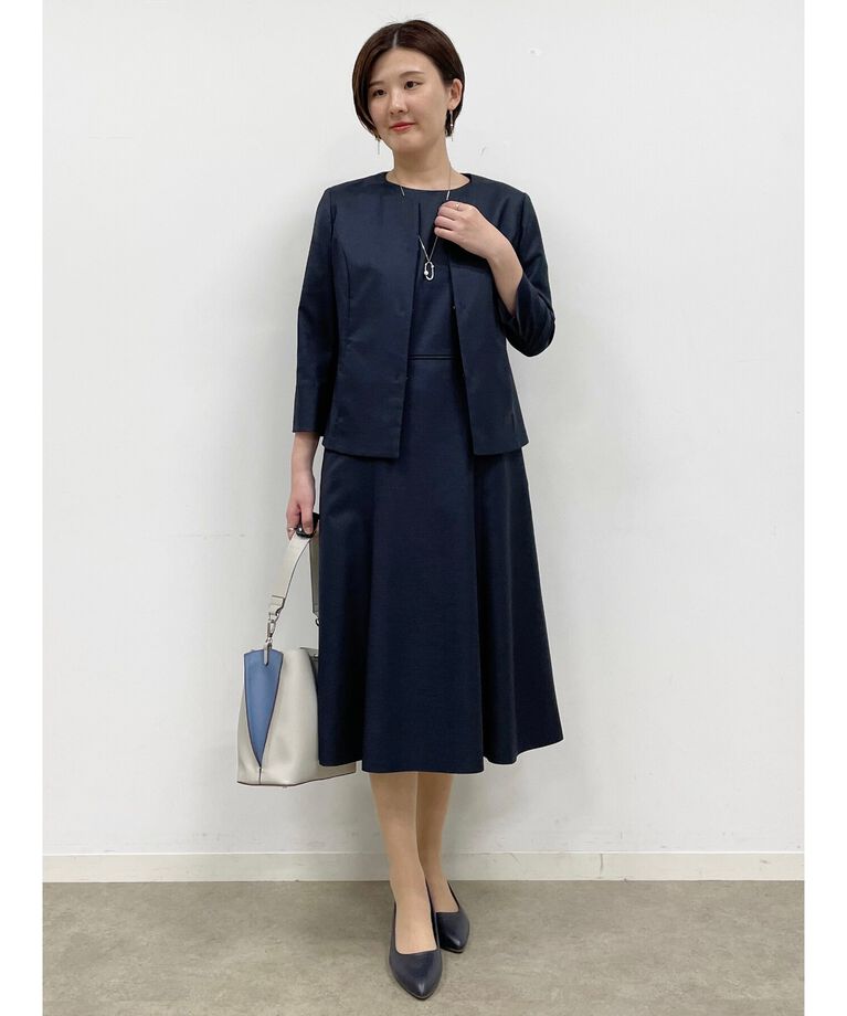 Reflect「【SALE／UVカット／接触冷感／洗える／セットアップ可能】ノーカラージャケット」|ノーカラージャケット|