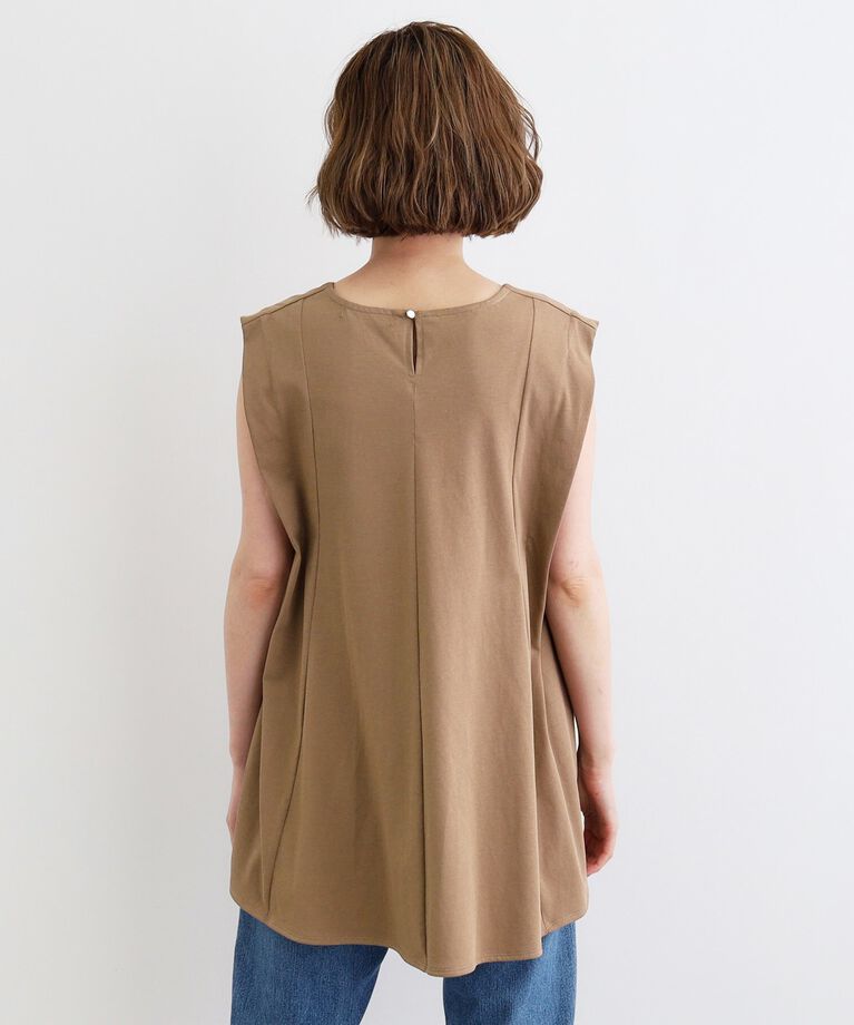 grove「【接触冷感・UV】肩タックバックフレアープルオーバー」|Tシャツ・カットソー|