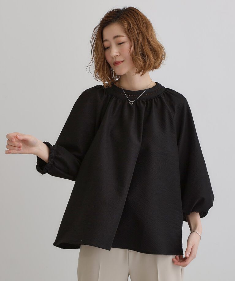 grove「2WAYサッカースモックブラウス」|シャツ・ブラウス|