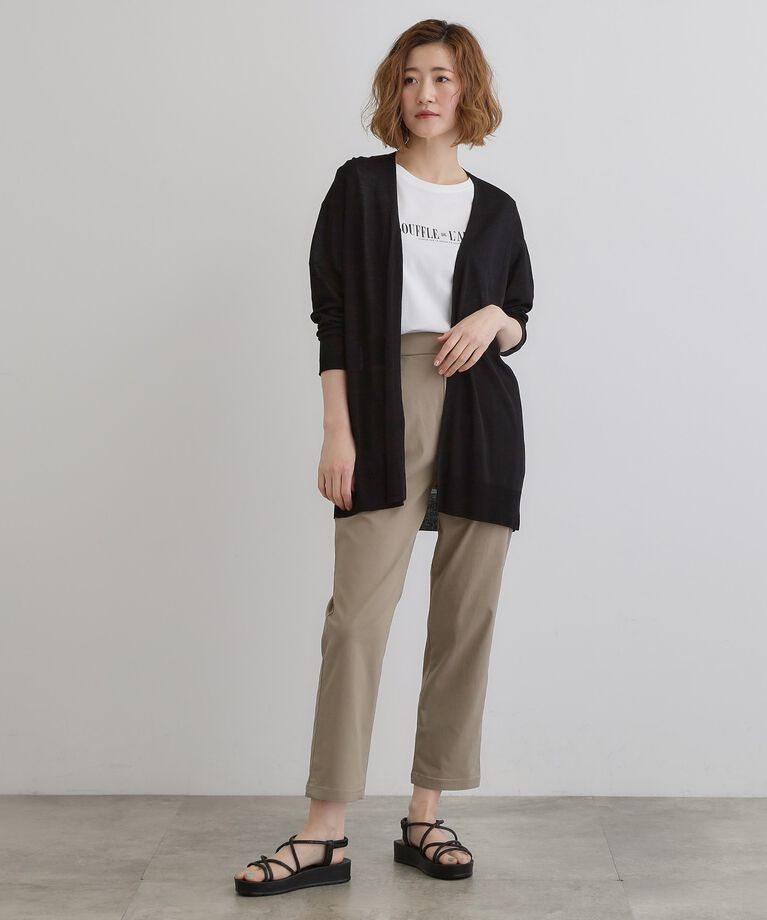 grove「【接触冷感/UVカットetc】夏に嬉しい機能付き！ベーシックロングカーディガン」|カーディガン|