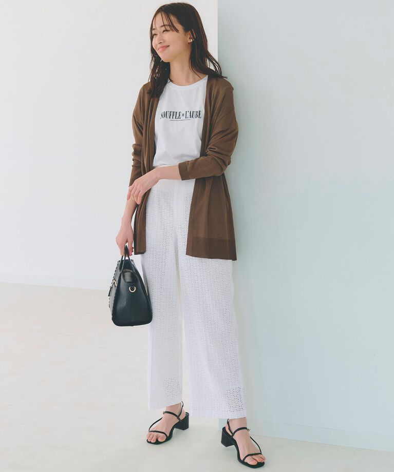 grove「【接触冷感/UVカットetc】夏に嬉しい機能付き！ベーシックロングカーディガン」|カーディガン|