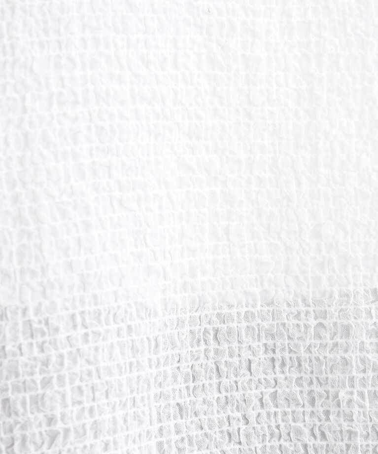 INDIVI「【洗える／凹凸素材】パフスリーブTブラウス」|Tシャツ・カットソー|