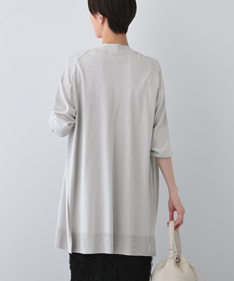 INDIVI「春SALE！【洗える／肌触り◎】ミニマムデザイン ニットカーディガン」|カーディガン|