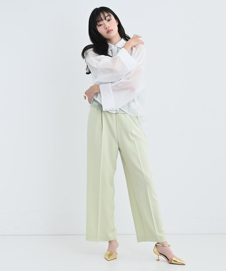 GALLEST「【接触冷感／セットアップ対応】イージーストレートワイドパンツ【通勤・セレモニー】」|その他|