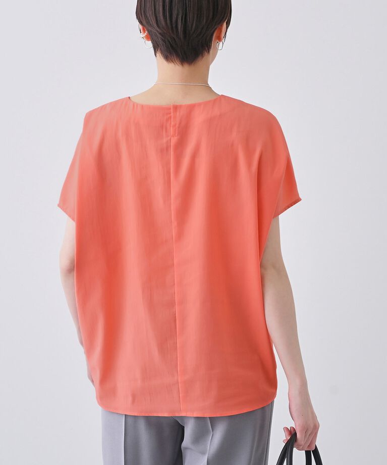 INDIVI「春SALE！【通気性◎撥水／接触冷感／UVケア】ドルマンスリーブブラウス」|シャツ・ブラウス|