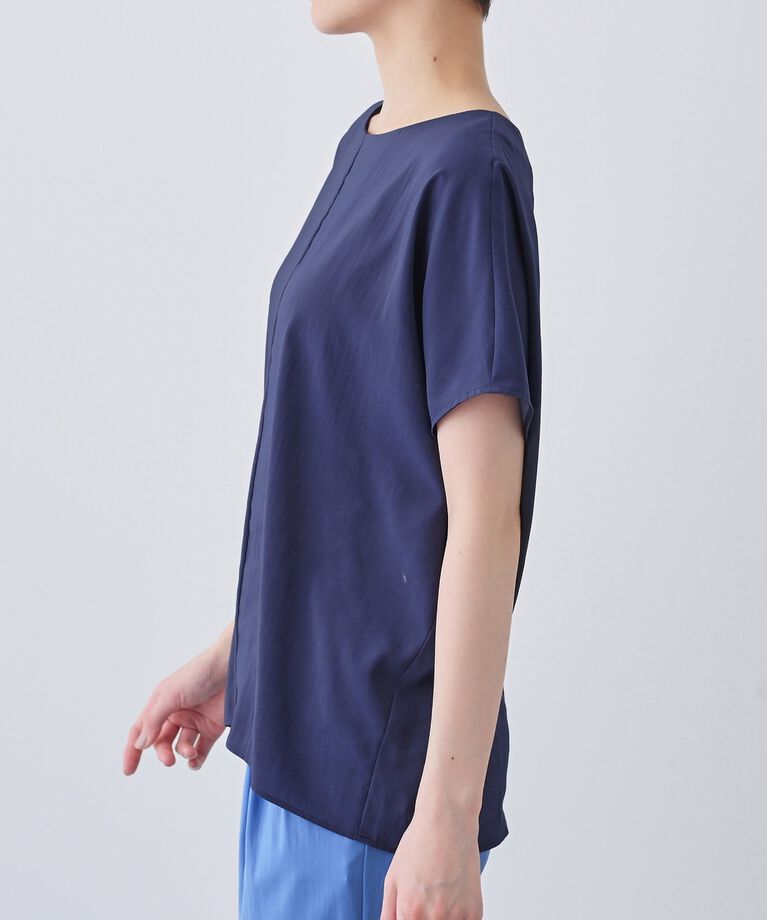 INDIVI「春SALE！【通気性◎撥水／接触冷感／UVケア】ドルマンスリーブブラウス」|シャツ・ブラウス|