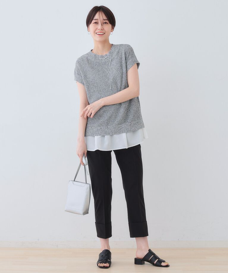 INDIVI「【通気性◎撥水／UV／SETUP可能】アクティブパンツ」|その他|