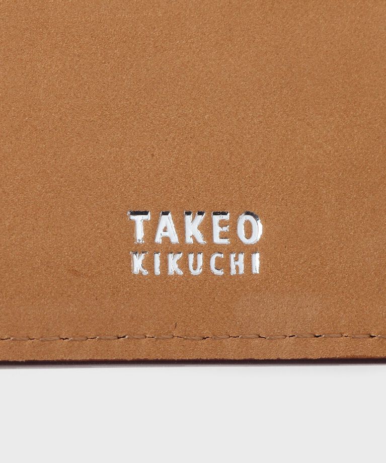 TAKEO KIKUCHI「【ソフト＆ナチュラル】ミニメッシュ レザー 2つ折り財布」|財布|