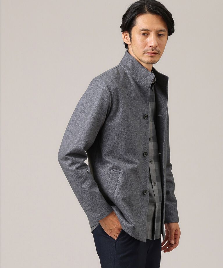TAKEO KIKUCHI「【DOWN FABRIC】ダウンファブリック スタンドカラーブルゾン」|ブルゾン・スタジャン|