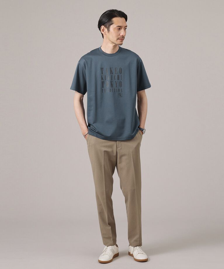 TAKEO KIKUCHI「【プリントT／日本製】メッセージ プリント Tシャツ」|Tシャツ・カットソー|