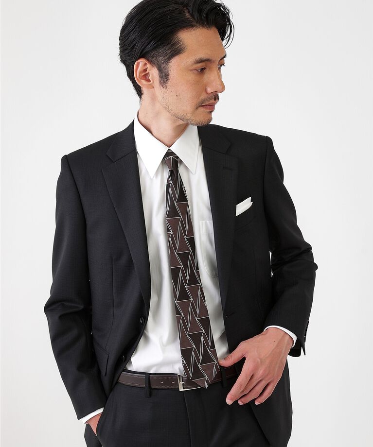 TAKEO KIKUCHI「【THE FLAGSHIP】網干紋 小紋ネクタイ」|ネクタイ・蝶ネクタイ|