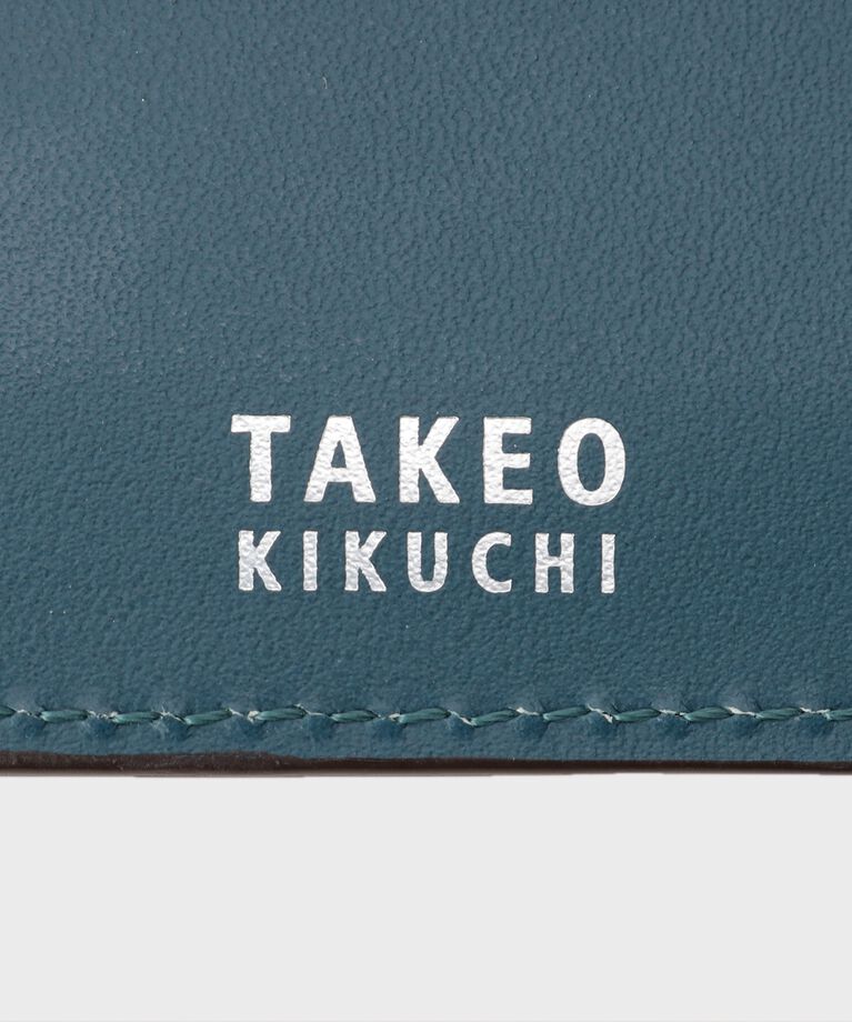 TAKEO KIKUCHI「【NEW レザーリップルシリーズ】マネークリップ付 サプレス ウォレット」|財布|