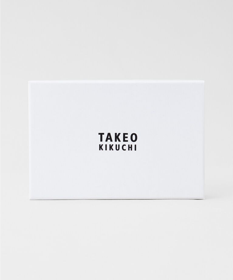TAKEO KIKUCHI「【NEW レザーリップルシリーズ】マネークリップ付 サプレス ウォレット」|財布|