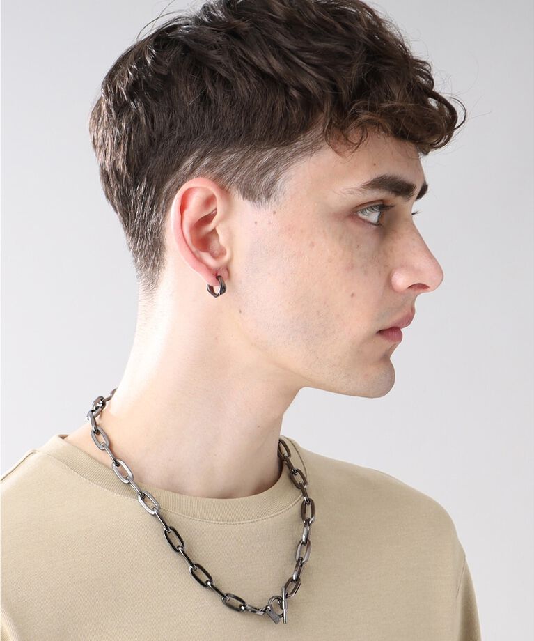TAKEO KIKUCHI「ペンタゴンカットピアス」|ピアス|