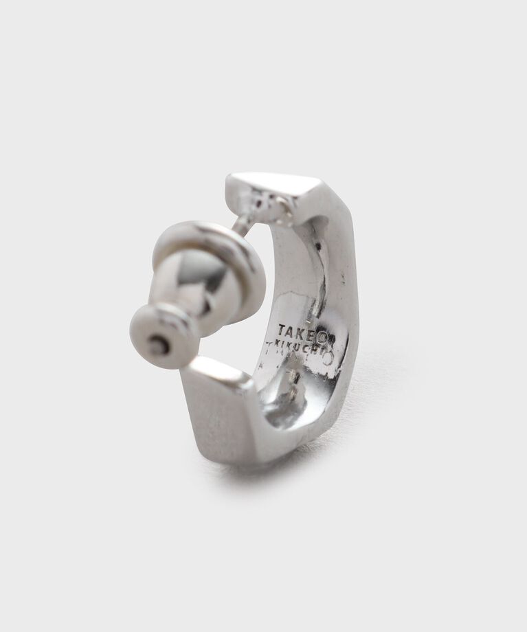 TAKEO KIKUCHI「ペンタゴンカットピアス」|ピアス|