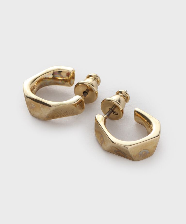 TAKEO KIKUCHI「ペンタゴンカットピアス」|ピアス|