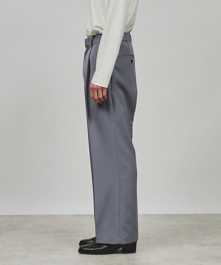 tk.TAKEO KIKUCHI「Stadt cloth ワイドストレートスラックス（セットアップ対応）」|その他|
