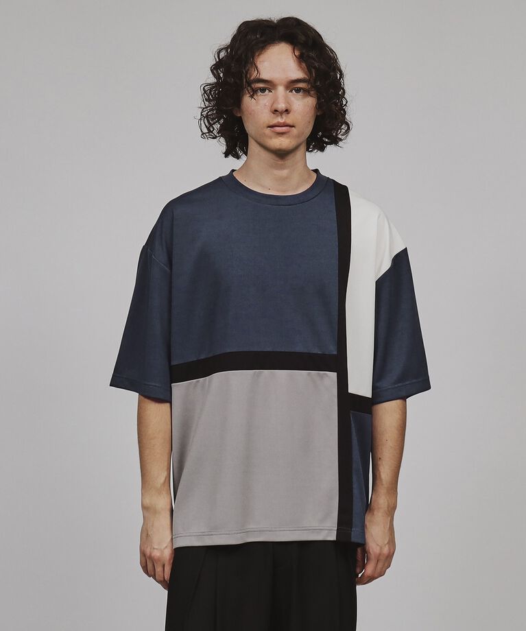 tk.TAKEO KIKUCHI「クロススイッチカットソー」|Tシャツ・カットソー|