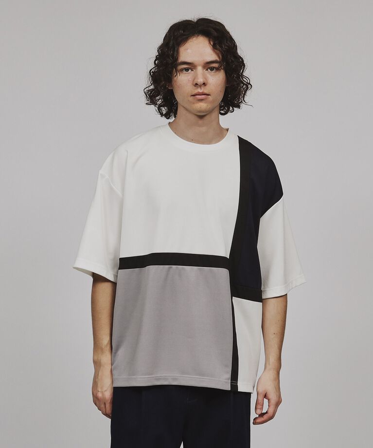 tk.TAKEO KIKUCHI「クロススイッチカットソー」|Tシャツ・カットソー|