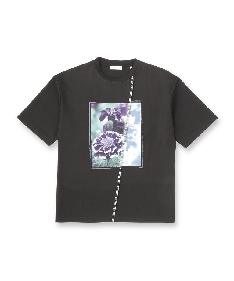 tk.TAKEO KIKUCHI「インバージョンフラワーカットソー」|Tシャツ・カットソー|