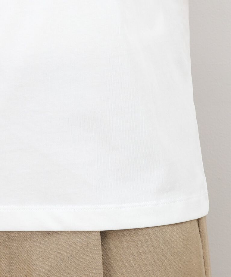 OPAQUE.CLIP「シアータックスリーブドッキングカットソー【洗濯機洗い可】」|Tシャツ・カットソー|