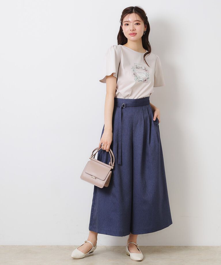 Couture broach「【接触冷感・UVカット】パフュームプリントTシャツ」|Tシャツ・カットソー|