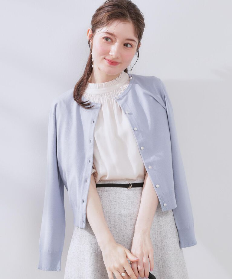 Couture broach「イロイロ釦ニットカーデ」|カーディガン|