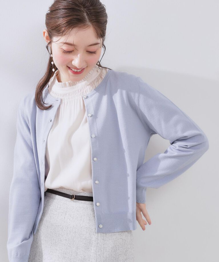 Couture broach「イロイロ釦ニットカーデ」|カーディガン|