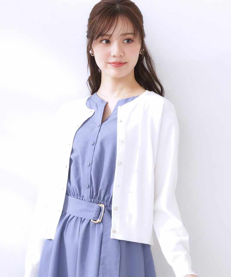 Couture broach「イロイロ釦ニットカーデ」|カーディガン|