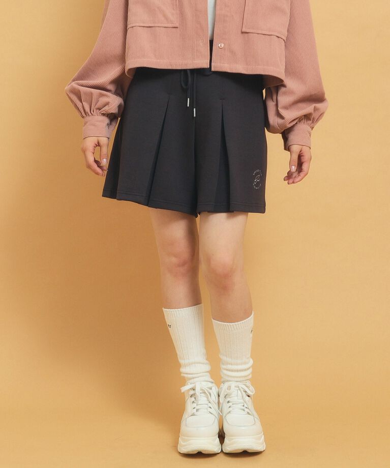 PINK-latte「【セットアップアイテムあり】ダンボールニットショートパンツ」|キュロット|